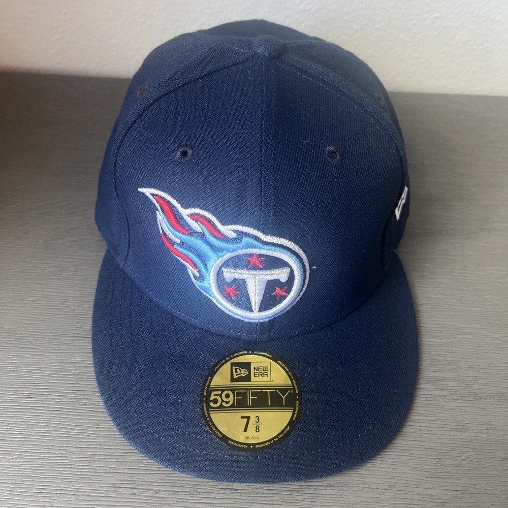 TENNESSEE TITANS Oceanside Blue NEW ERA On-Field HAT 5950 7 3/8 Fitted Brand NEW